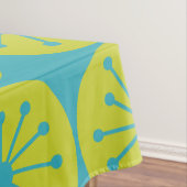 Nappe Points atomiques modernes du milieu du siècle Turq (In Situ)