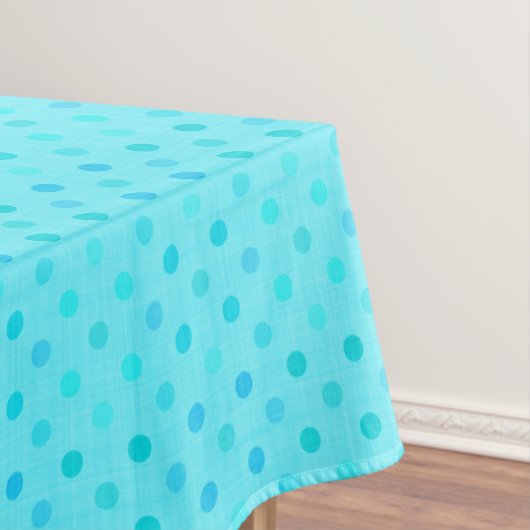 Nappe points bleus texturés 2 (In Situ)