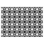 Nappe Points & Carrés / noir blanc + vos idées (Devant (Horizontal))