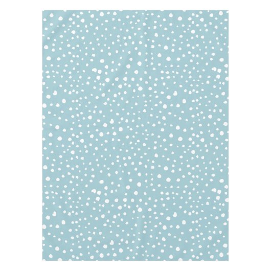Nappe Points Dalmatiens Bleus, Points Dalmatiens, Impres (Devant)