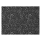 Nappe Points dalmatiens, Zones dalmatiennes, Noir et Bla (Devant (Horizontal))
