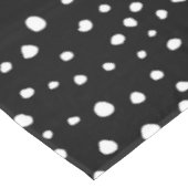 Nappe Points dalmatiens, Zones dalmatiennes, Noir et Bla (Angle)