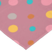 Nappe Points d'aquarelle multicolore 5 (Angle)