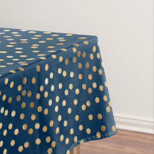 Nappe Points de la ville de la Parties scintillant d'or