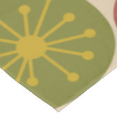 Nappe Points de l'ère atomique Motif rétro du milieu du (Angle)