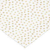 Nappe Points de parties scintillant or (Angle)