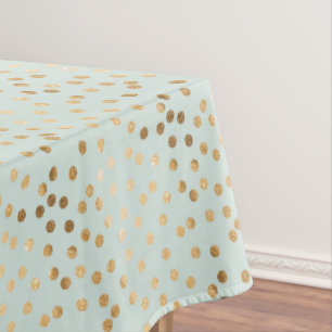 Nappe Points de ville de parties scintillantes d'or sur