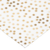 Nappe Points de ville de parties scintillantes d'or sur (Angle)