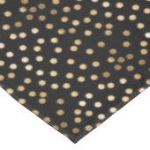 Nappe Points de ville de parties scintillantes d'or sur (Angle)