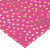 Nappe Points de ville de parties scintillantes d'or sur (Angle)