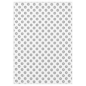 Nappe Points dégradés noir & blanc + votre dos. & idée (Devant)
