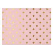Nappe Points d'or sur fond rose (Devant (Horizontal))