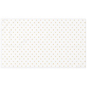 Nappe Points dorés élégants sur fond blanc (Devant (Horizontal))