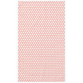 Nappe Points Ikat des humeurs asiatiques saumons (Devant)