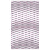 Nappe Points Ikat Violet Asian Moods (Devant)