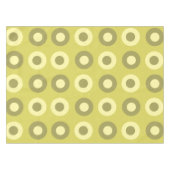Nappe Points MiSiècle Rétro Chartreuse (Devant (Horizontal))
