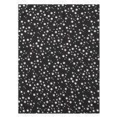 Nappe Points noirs et blancs chic | Élégant modèle (Devant)