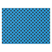 Nappe Points noirs sur bleu ciel (Devant (Horizontal))