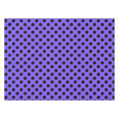Nappe Points noirs sur bleu pervenche (Devant (Horizontal))