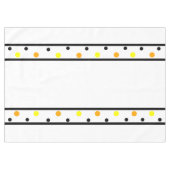 Nappe Points oranges jaunes (Devant (Horizontal))