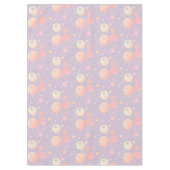 Nappe Points rose gris pastel neutre motif (Devant)