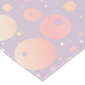 Nappe Points rose gris pastel neutre motif (Angle)