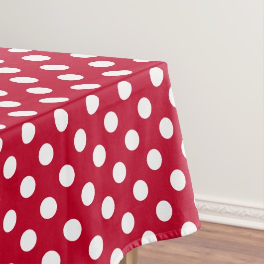 Nappe Points rouges + Polka blancs (In Situ)