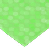 Nappe points verts émeraude (Angle)