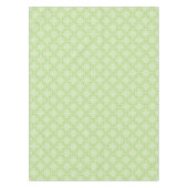 Nappe Points verts plats et Motif ovale (Devant)