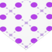Nappe Points violets, Motif à pois, Points, Pointillé (Angle)