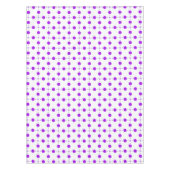 Nappe Points violets, Motif à pois, Points, Pointillé (Devant)