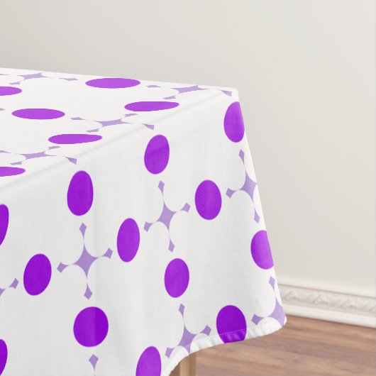 Nappe Points violets, Motif à pois, Points, Pointillé (In Situ)