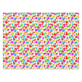 Nappe Pois Arrière - plans blancs colorés (Devant (Horizontal))