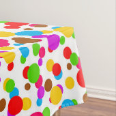 Nappe Pois Arrière - plans blancs colorés (In Situ)