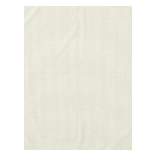 Nappe Pois blancs beiges (Devant)