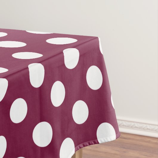 Nappe Pois blancs en Bourgogne (In Situ)