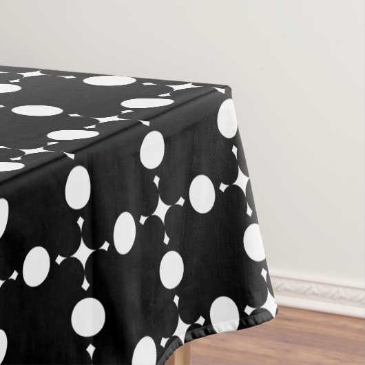 Nappe Pois blancs, Motif à points Polka, points, pointil (In Situ)