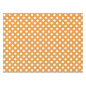 Nappe Pois blancs sur ambre (Devant (Horizontal))