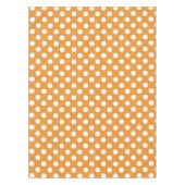 Nappe Pois blancs sur ambre (Devant)