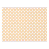 Nappe Pois blancs sur beige (Devant (Horizontal))