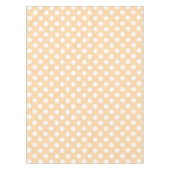 Nappe Pois blancs sur beige (Devant)