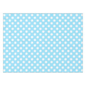 Nappe Pois blancs sur bleu pâle (Devant (Horizontal))