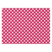 Nappe Pois blancs sur cerise (Devant (Horizontal))