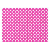 Nappe Pois blancs sur fuchsia (Devant (Horizontal))