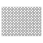 Nappe Pois blancs sur gris (Devant (Horizontal))