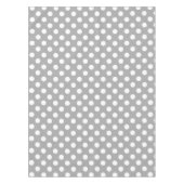 Nappe Pois blancs sur gris (Devant)