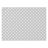 Nappe Pois blancs sur gris cendré (Devant (Horizontal))