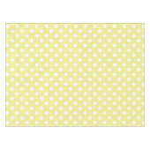 Nappe Pois blancs sur jaune beurre (Devant (Horizontal))