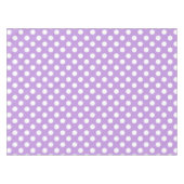 Nappe Pois blancs sur lilas (Devant (Horizontal))