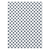 Nappe Pois bleu marine foncé (Devant)